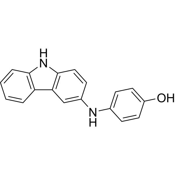 4-(9H-Carbazol-3-ylamino)phenol 86-72-6